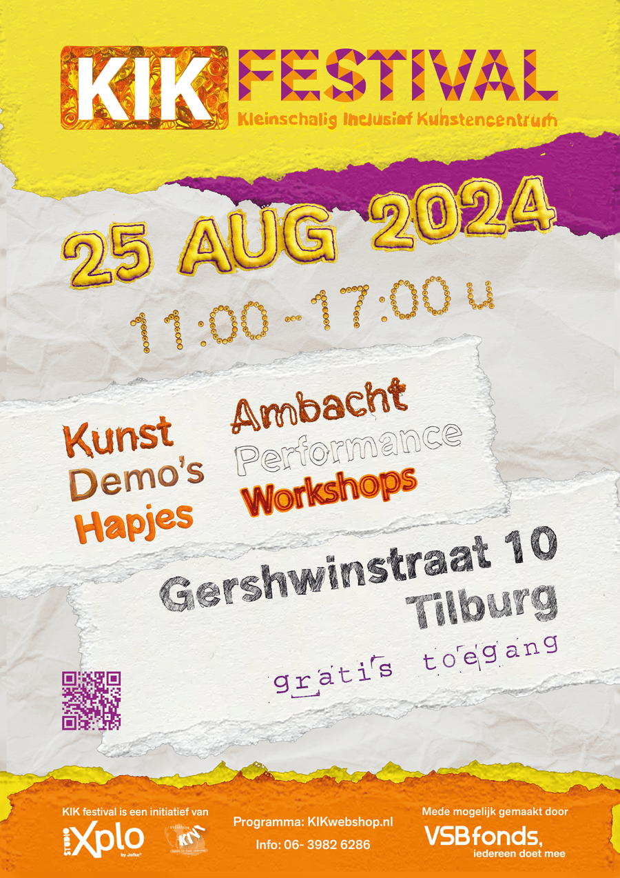 KIK Festival, 25 augustus 2025, poster